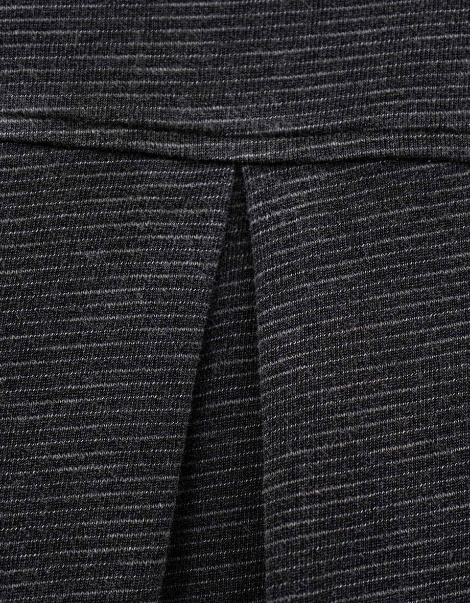 Vintage Washed Pinstripe Oversized Shirt Blouse with Pockets