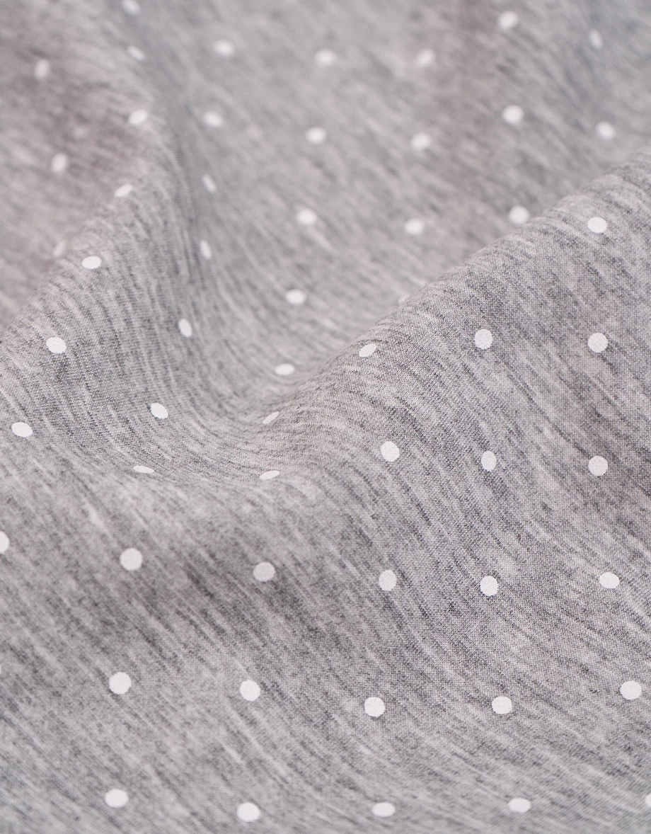 【AIRY HOURGLASS】Letter Embroidered Cropped Zip Up Hooded Jacket (Polka Dot / Plain)