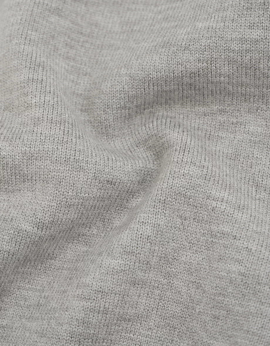 【DINOTAENG】毛巾繡圖案圓領長袖排扣開襟針織衫