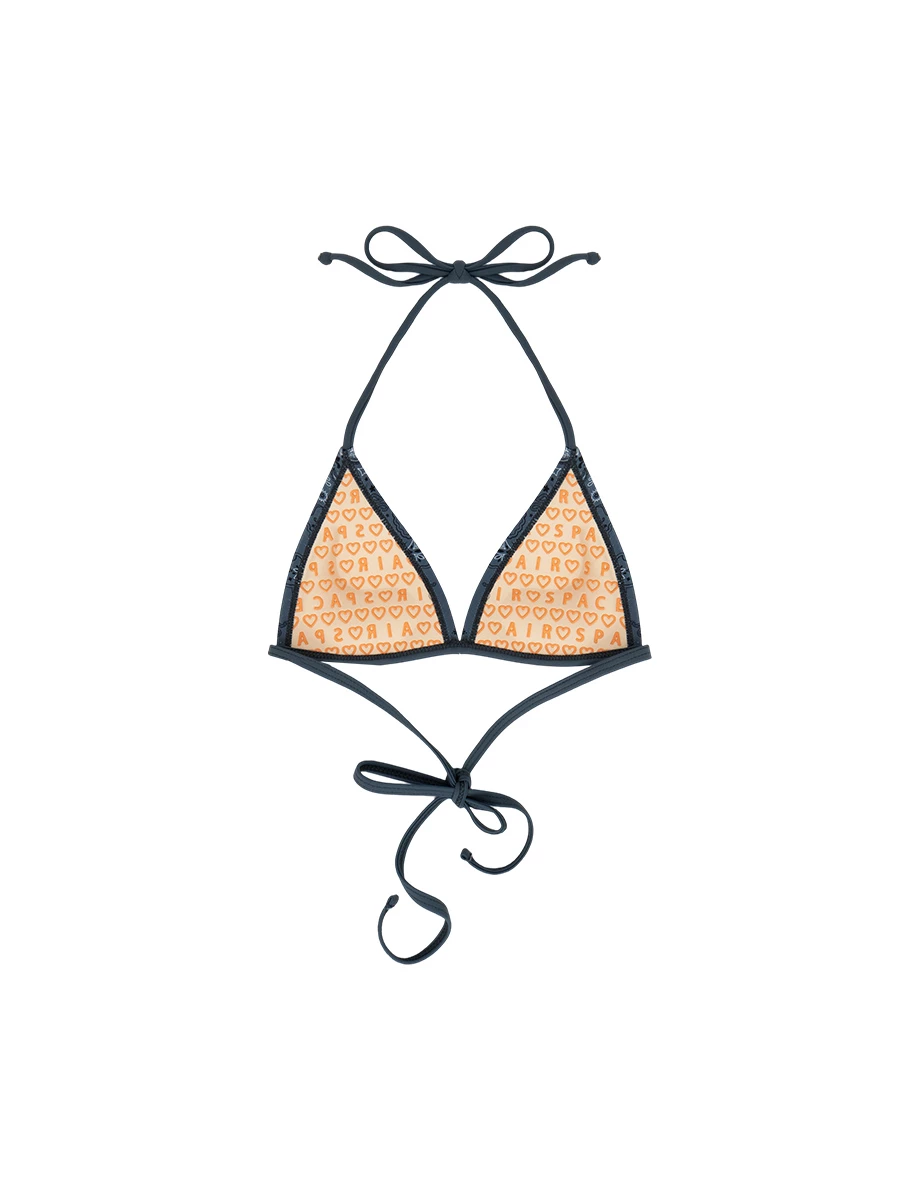 【樂一通】 崔弟款滿版印花綁帶比基尼