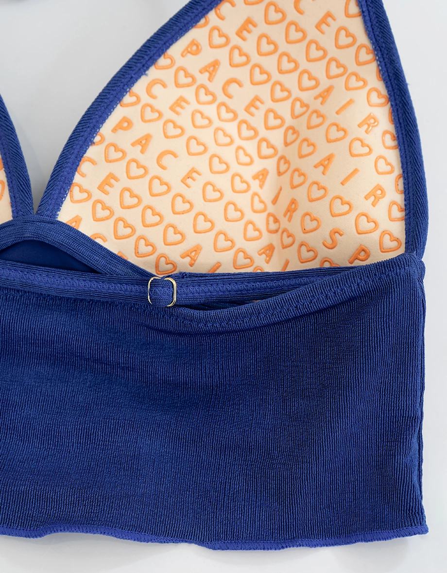 DOUBLE PUSH 羅紋綁帶比基尼