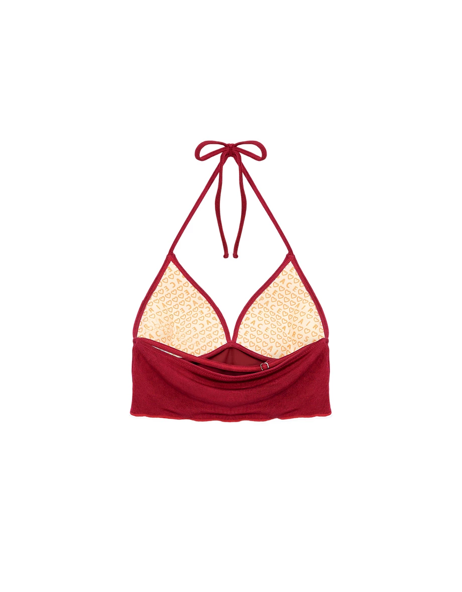 DOUBLE PUSH 羅紋綁帶比基尼