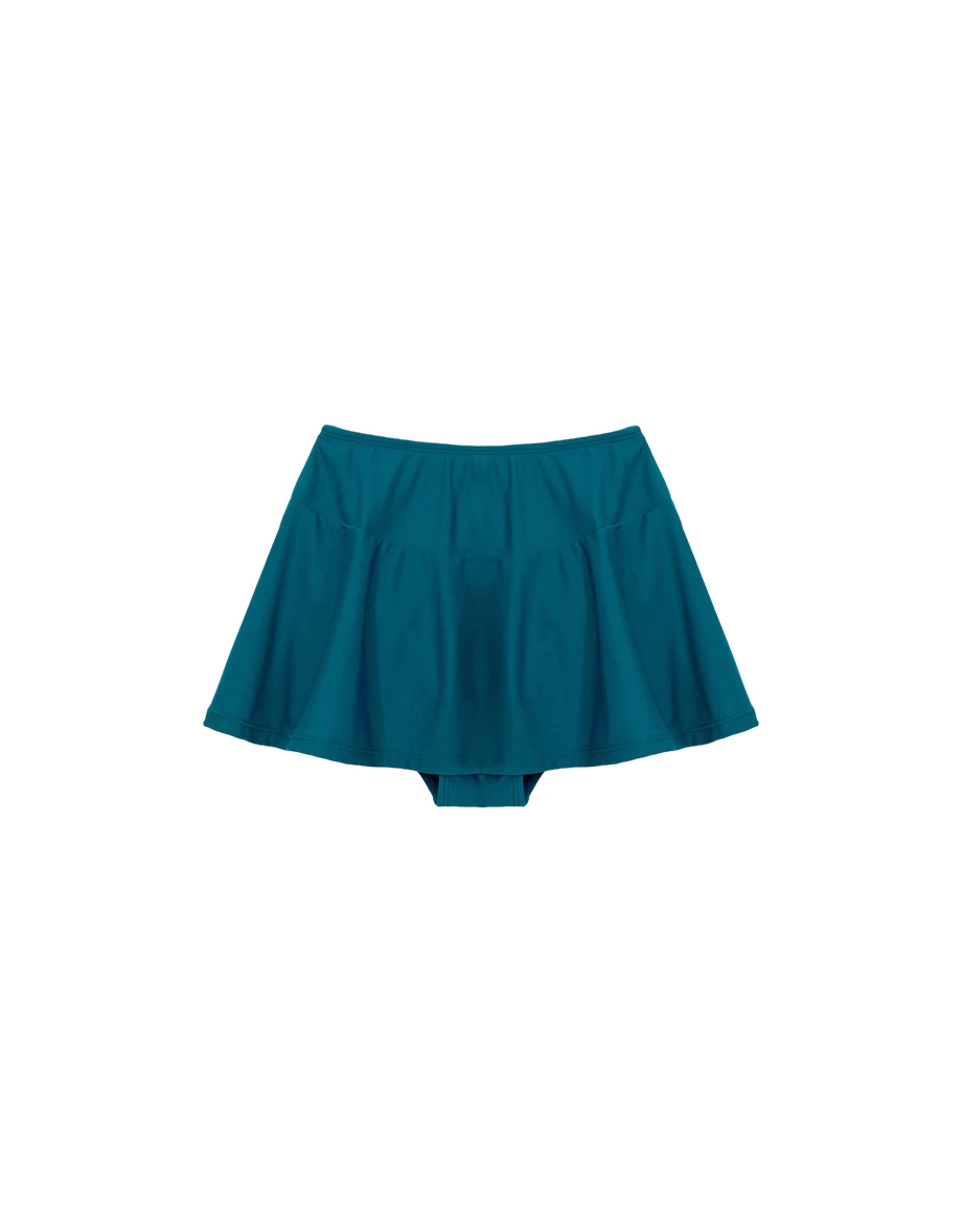 人間芭比 高腰傘襬束腹短褲裙