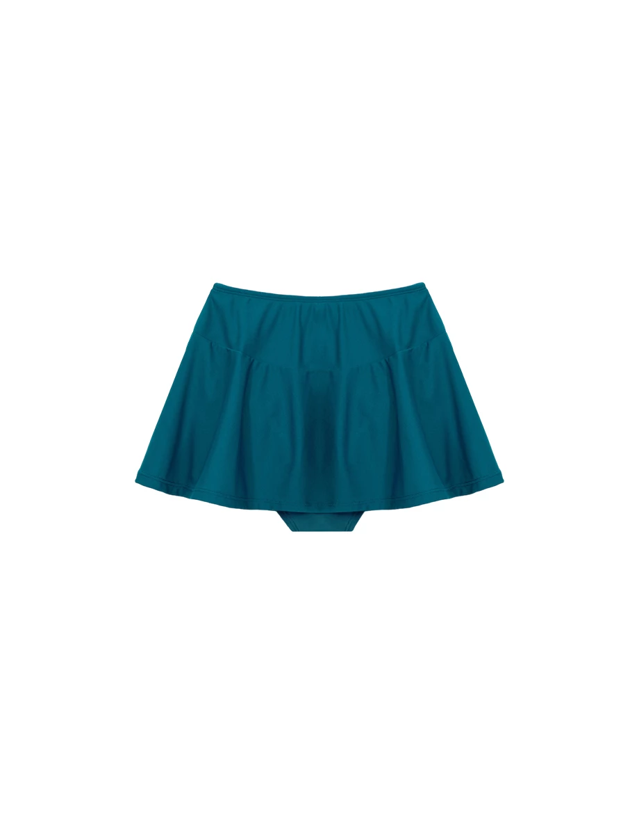 人間芭比 高腰傘襬束腹短褲裙