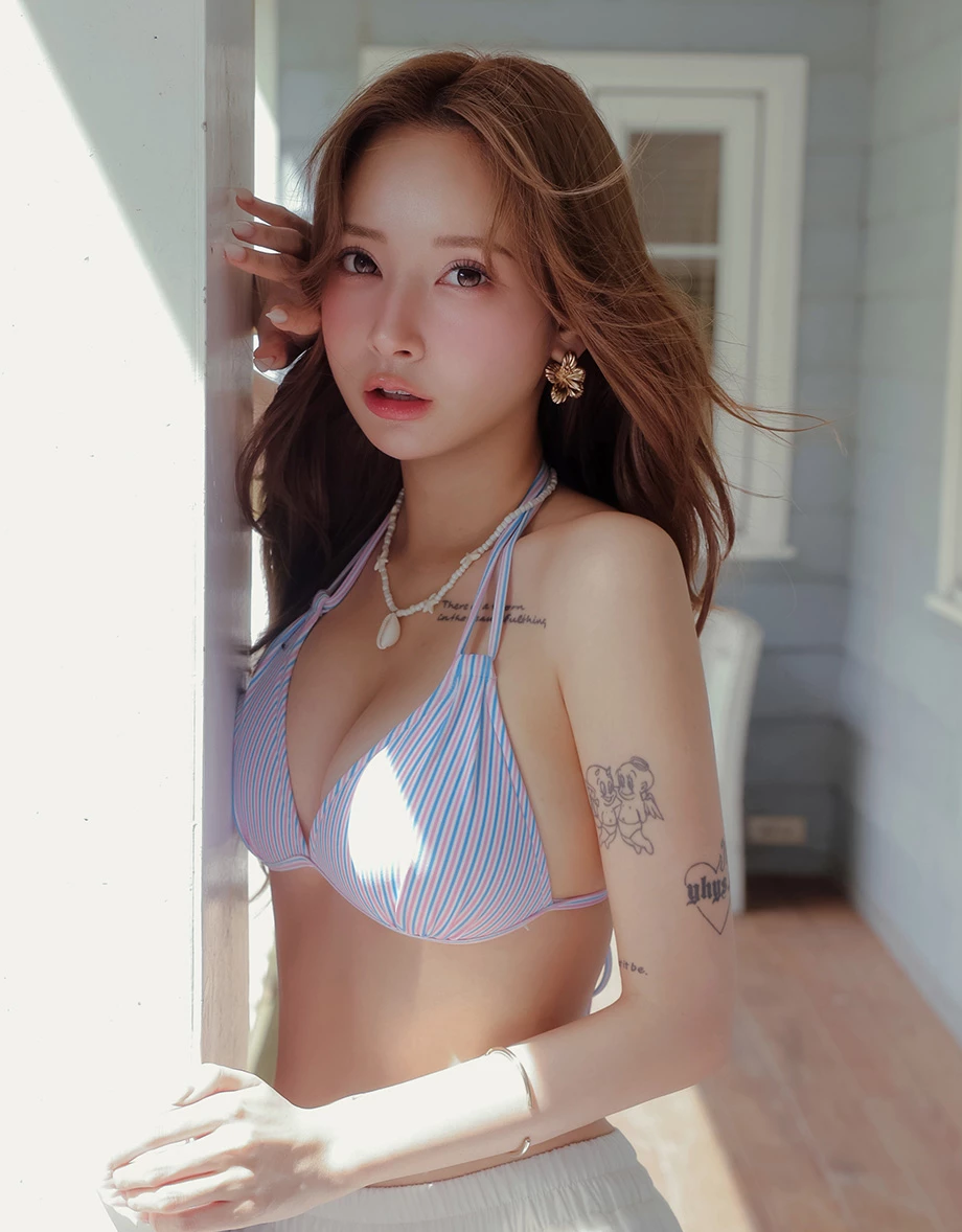 【PyunA.聯名】 DOUBLE PUSH終極美波條紋雙綁比基尼 【PyunA.聯名】 DOUBLE PUSH終極美波條紋雙綁比基尼