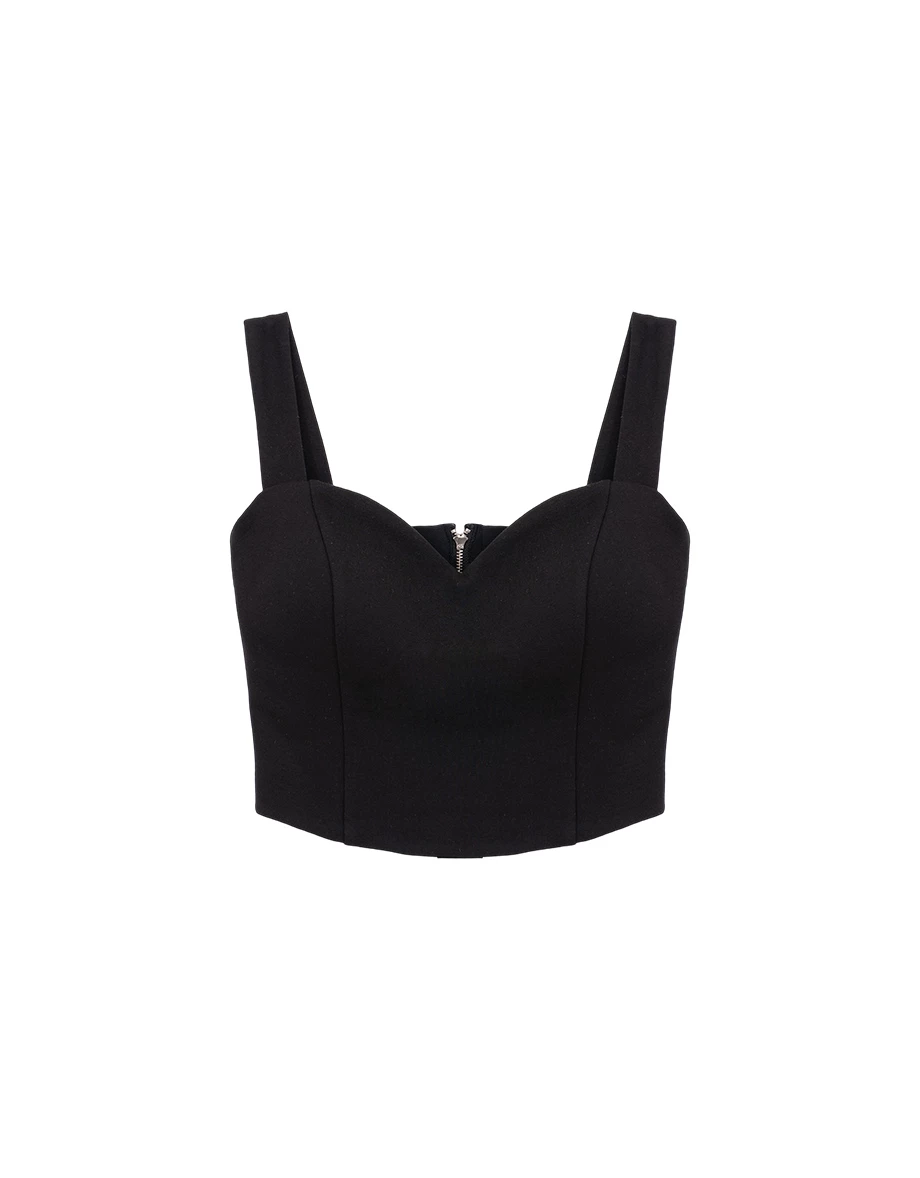 【女團馬甲】桃心領寬肩帶收腰BRA TOP 【女團馬甲】桃心領寬肩帶收腰BRA TOP