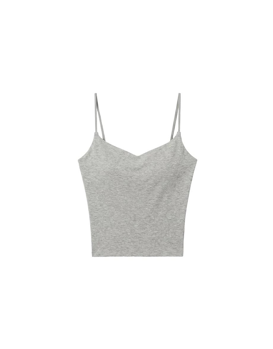 Low V Neck Deep Open Back Ribbed Padded Bra Top Low V Neck Deep Open Back Ribbed Padded Bra Top