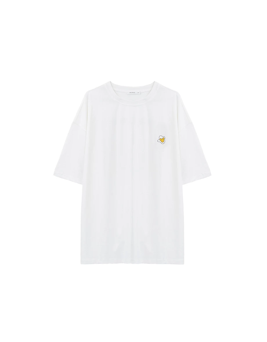 【迪士尼系列】前後印花圓領短袖寬版TEE(男款)