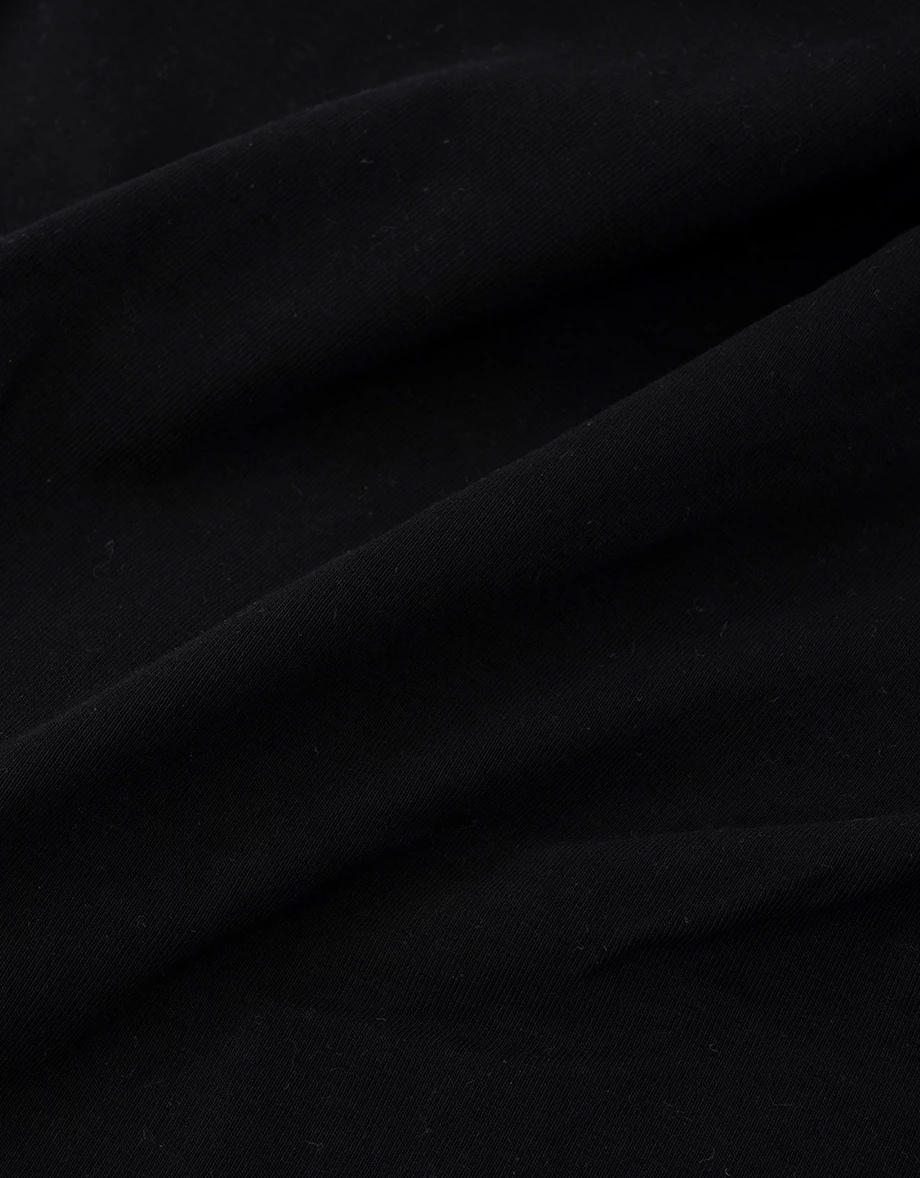 【迪士尼系列】米奇款刺繡小圖方領撞色滾邊短袖短版 TEE 【迪士尼系列】米奇款刺繡小圖方領撞色滾邊短袖短版 TEE