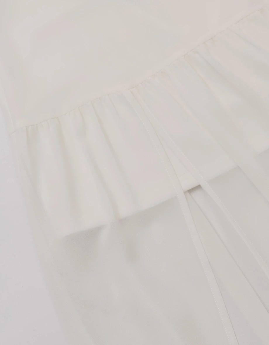 Flowy Sheer Chiffon Layered High Slit Maxi Skirt Flowy Sheer Chiffon Layered High Slit Maxi Skirt