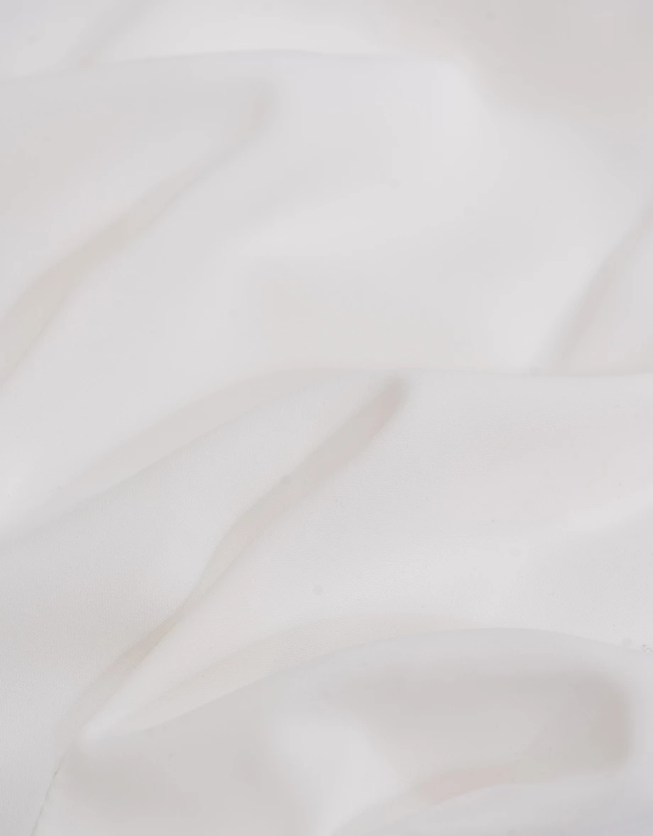 V領排扣打褶收腰連袖長洋裝