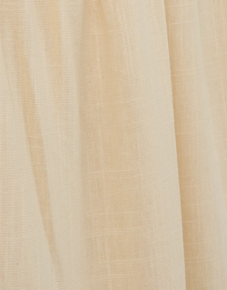 【Online Exclusive】Asymmetric One Shoulder Twist Knot Slit Padded Tiered Maxi Dress