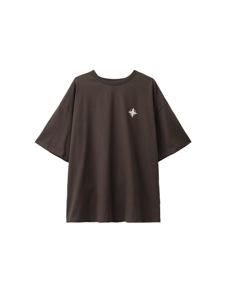 【迪士尼系列】玩具總動員 刺繡文字美背印花圓領短袖寬版TEE(男款) 【迪士尼系列】玩具總動員 刺繡文字美背印花圓領短袖寬版TEE(男款)