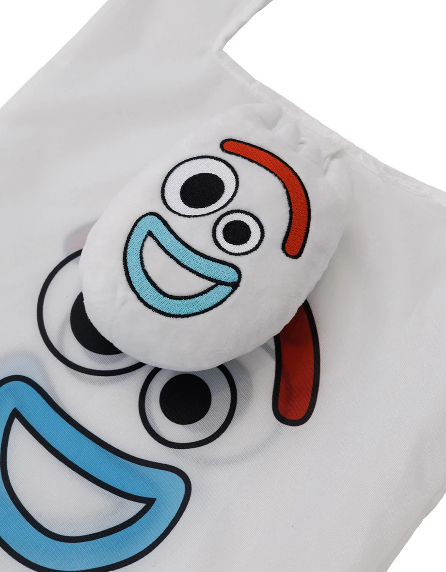 【迪士尼系列】玩具總動員 刺繡細絨大頭造型收納購物袋吊飾 三眼怪款/ 叉奇款 【迪士尼系列】玩具總動員 刺繡細絨大頭造型收納購物袋吊飾 三眼怪款/ 叉奇款