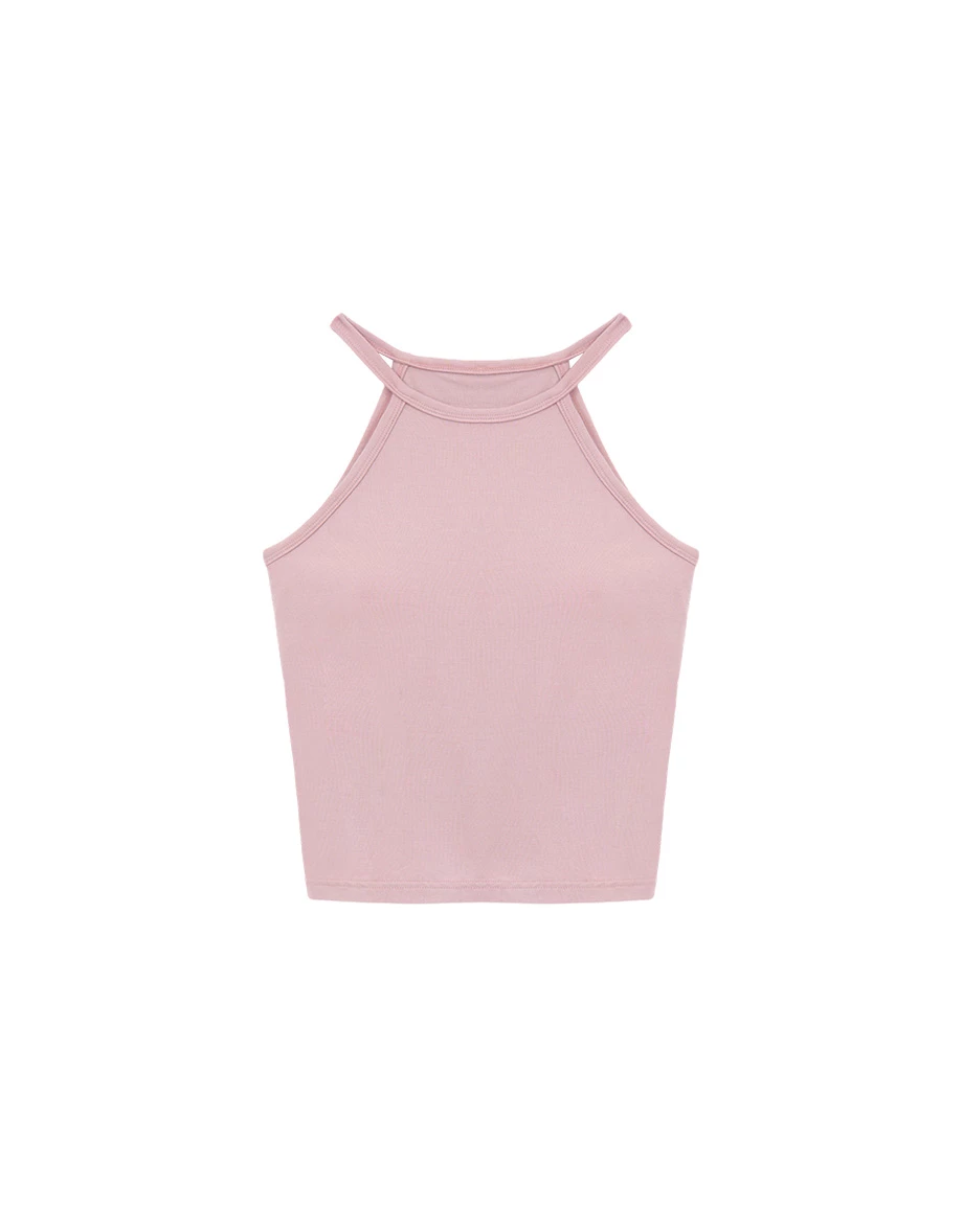 AiR零著感莫代爾圓領削肩BRA TOP