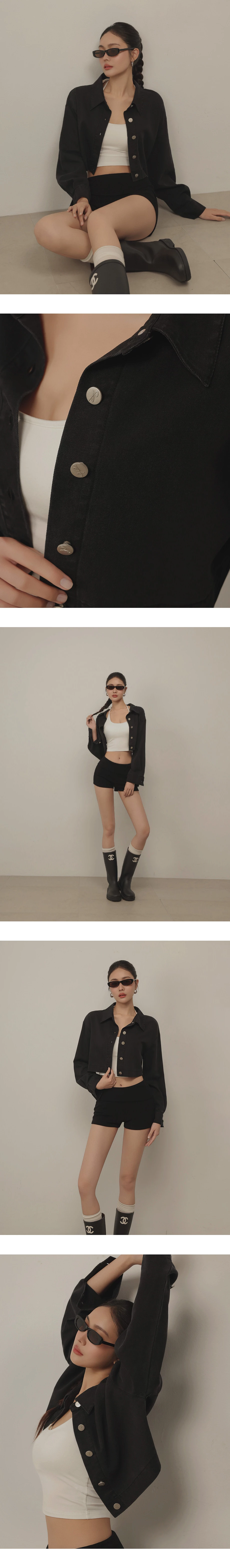 【2.0 SKIN 親膚天絲丹寧】長袖短版襯衫