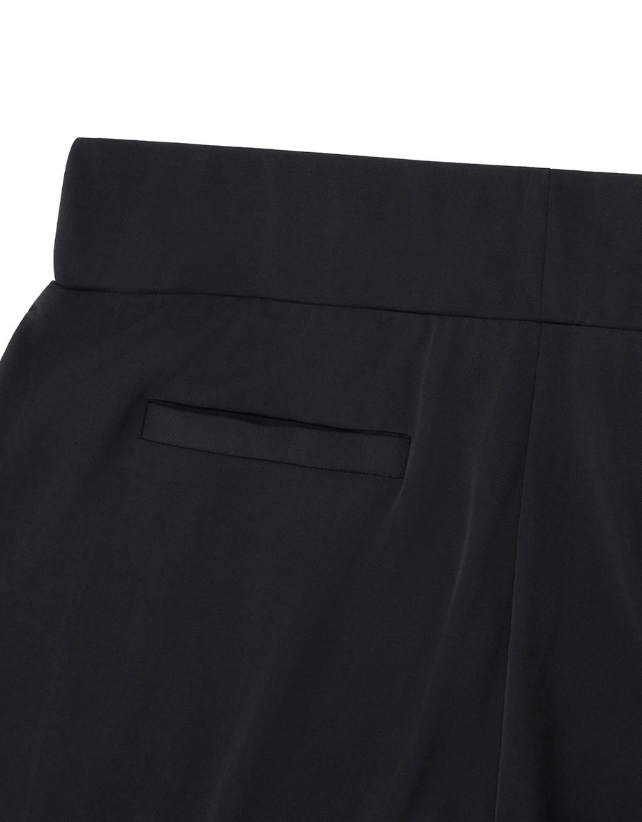 AIRY HOURGLASS Wide Stretch Waist Soft Draped Flare Pants AIRY HOURGLASS Wide Stretch Waist Soft Draped Flare Pants