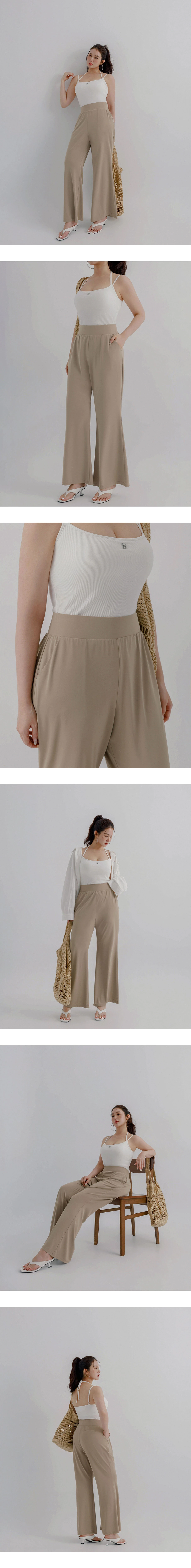 AIRY HOURGLASS Wide Stretch Waist Soft Draped Flare Pants AIRY HOURGLASS Wide Stretch Waist Soft Draped Flare Pants