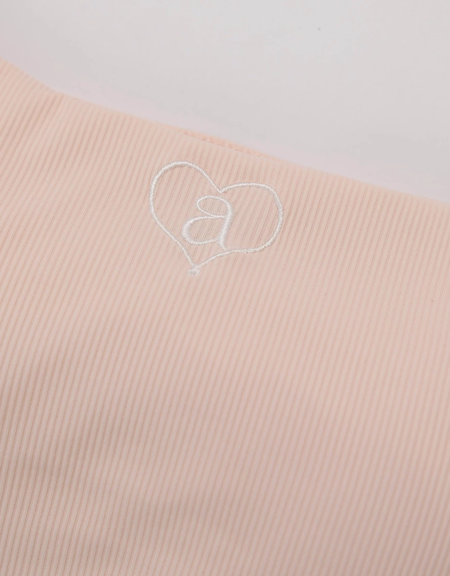 超肌涼感LOGO刺繡綁帶罩衫細肩帶背心套裝(附胸墊) 超肌涼感LOGO刺繡綁帶罩衫細肩帶背心套裝(附胸墊)