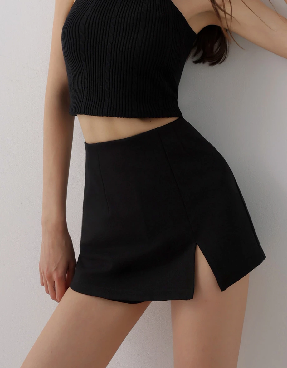 【アイドル2.0】ハイウエストシェイプレイヤードスカパン 【アイドル2.0】ハイウエストシェイプレイヤードスカパン