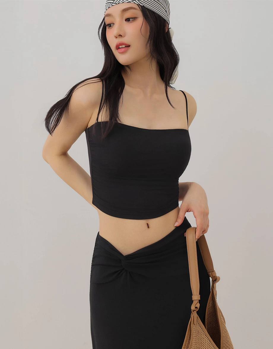 AiR零著感莫代爾細肩帶平口BRA TOP
