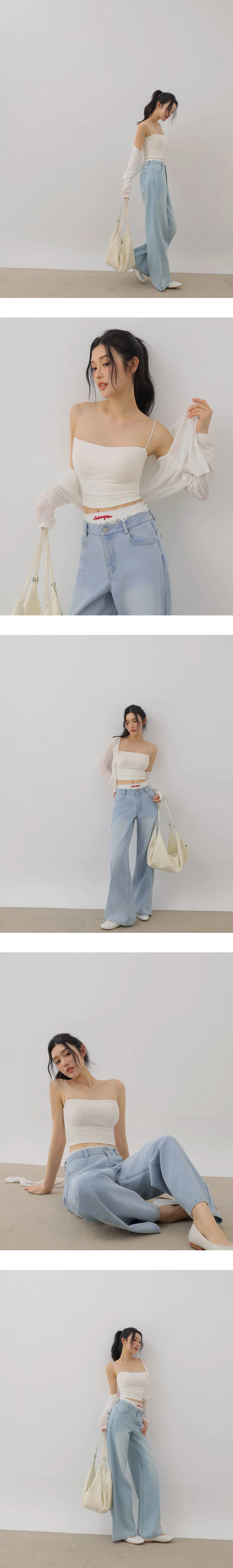 AiR零著感莫代爾細肩帶平口BRA TOP AiR零著感莫代爾細肩帶平口BRA TOP