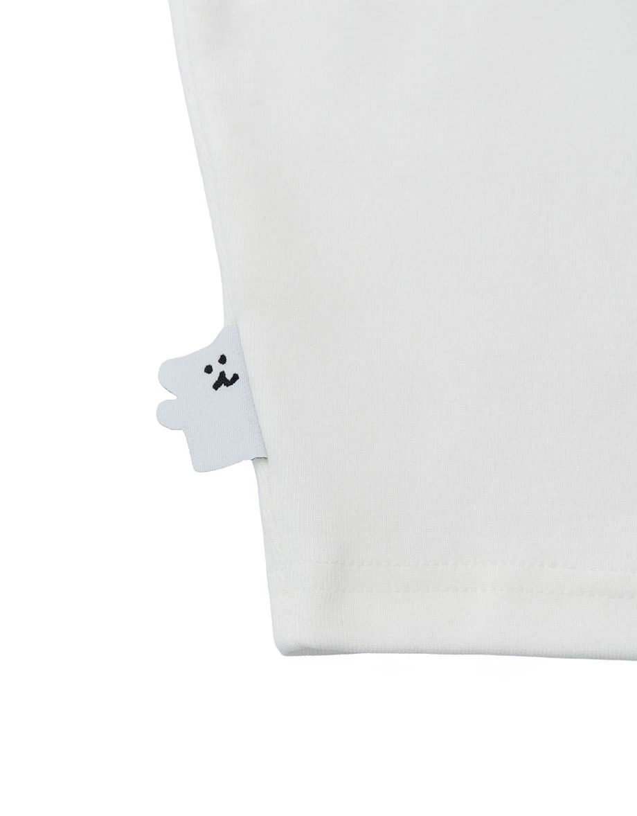【DINOTAENG】Puff Print T-Shirt (Kids)