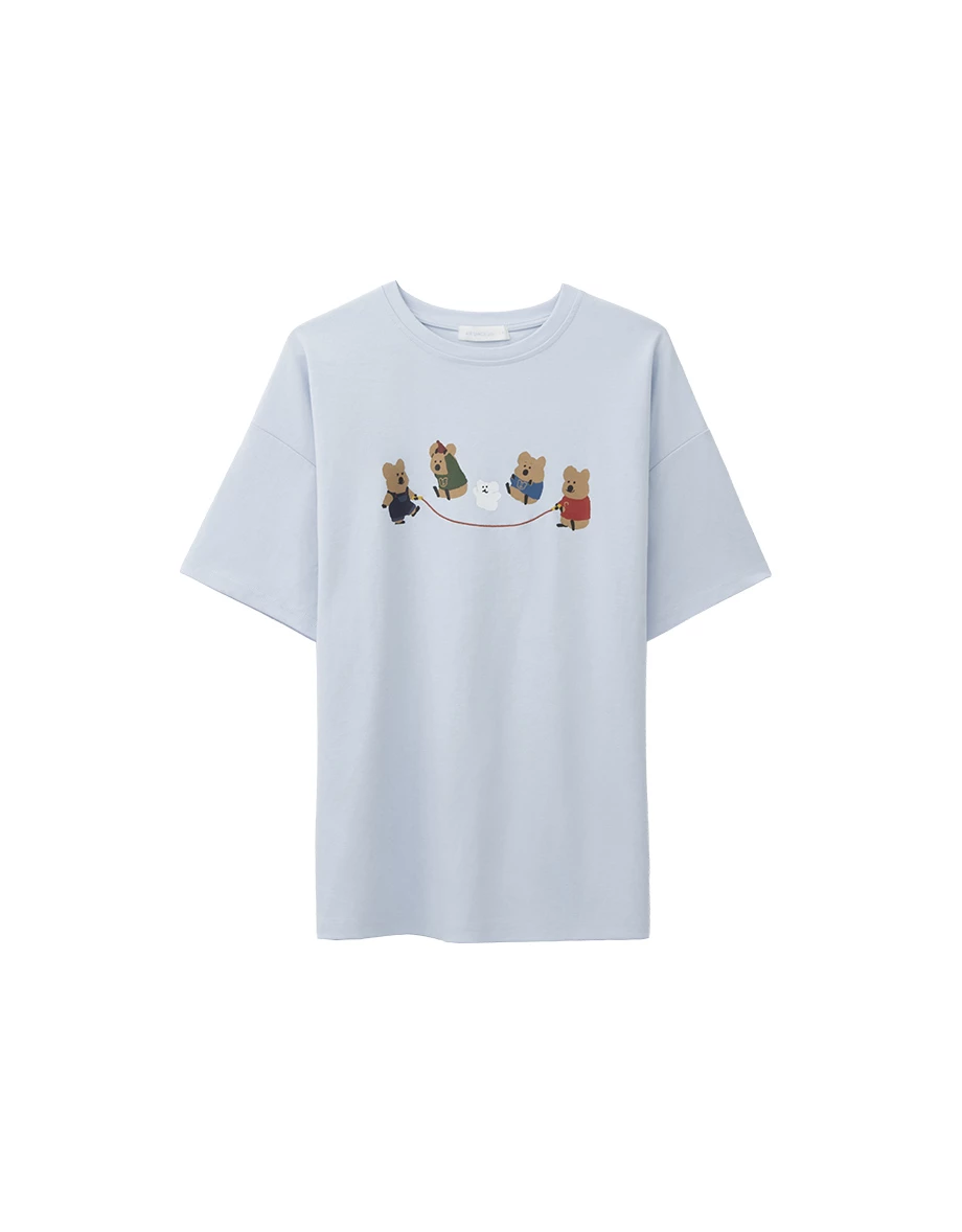 【DINOTAENG】Graphic Oversized T-Shirt 【DINOTAENG】Graphic Oversized T-Shirt