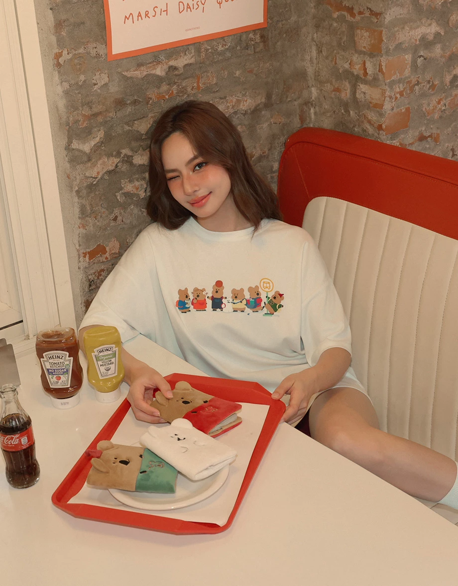 【DINOTAENG】Graphic Oversized T-Shirt