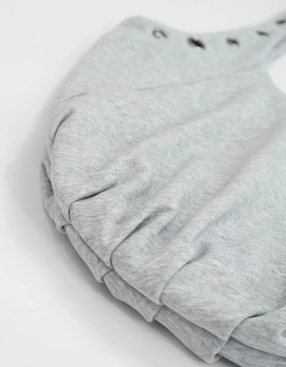 【樂一通】 崔弟款印花金屬扣眼裝飾流浪包