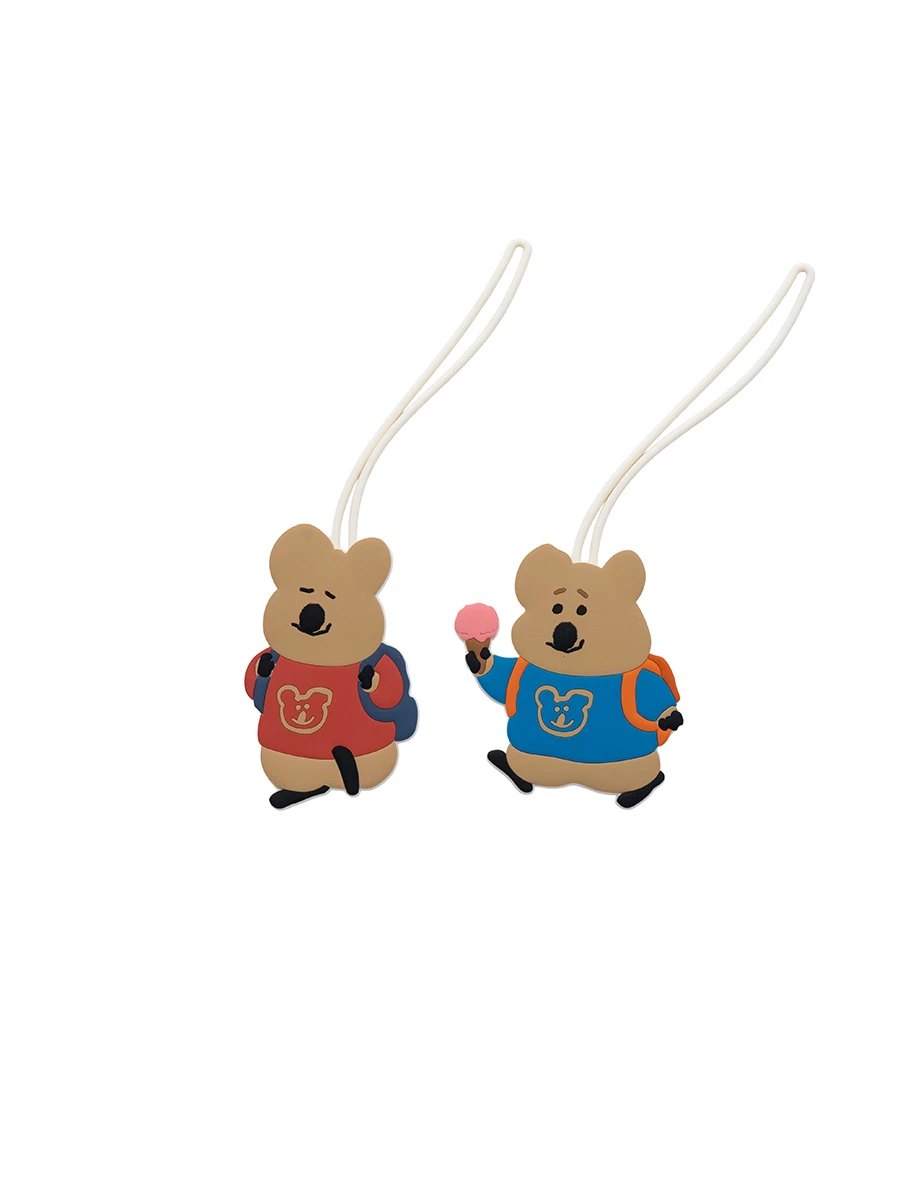 【DINOTAENG】Silicone Luggage Tag