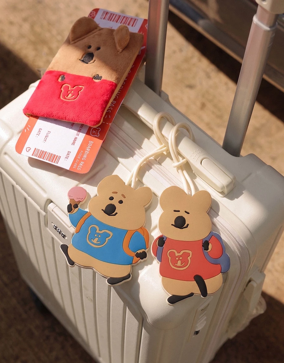 【DINOTAENG】Silicone Luggage Tag