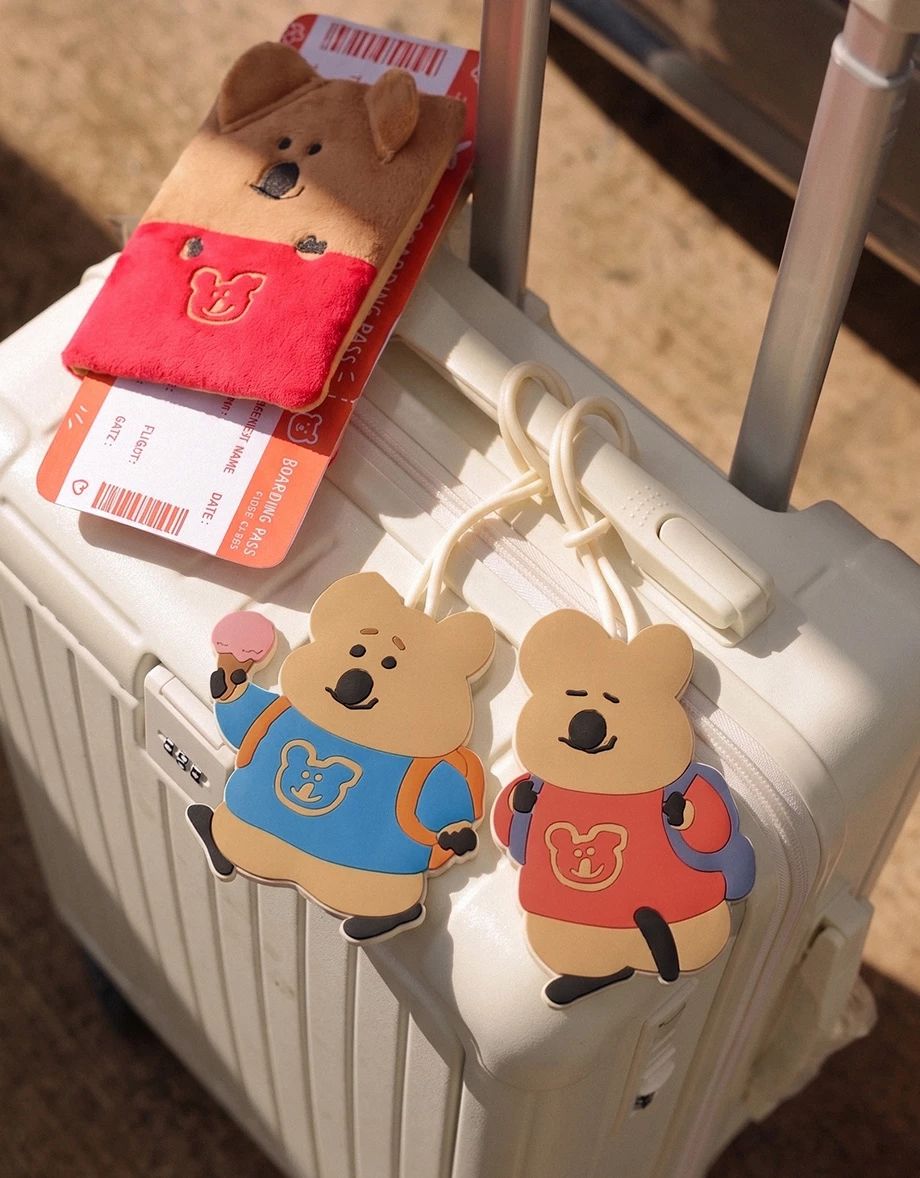【DINOTAENG】Silicone Luggage Tag