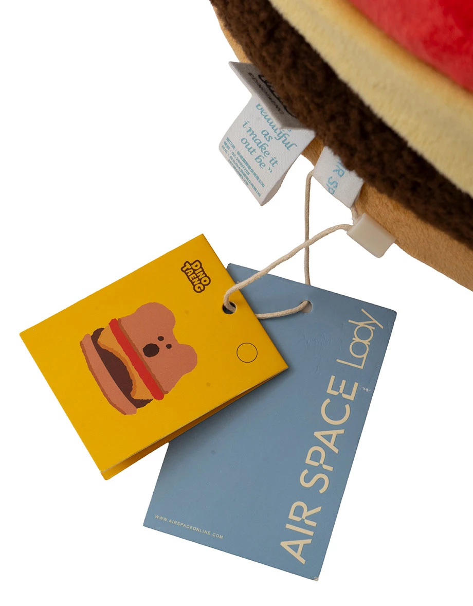 【DINOTAENG】QUOKKA Burger Shaped Cushion Bolster