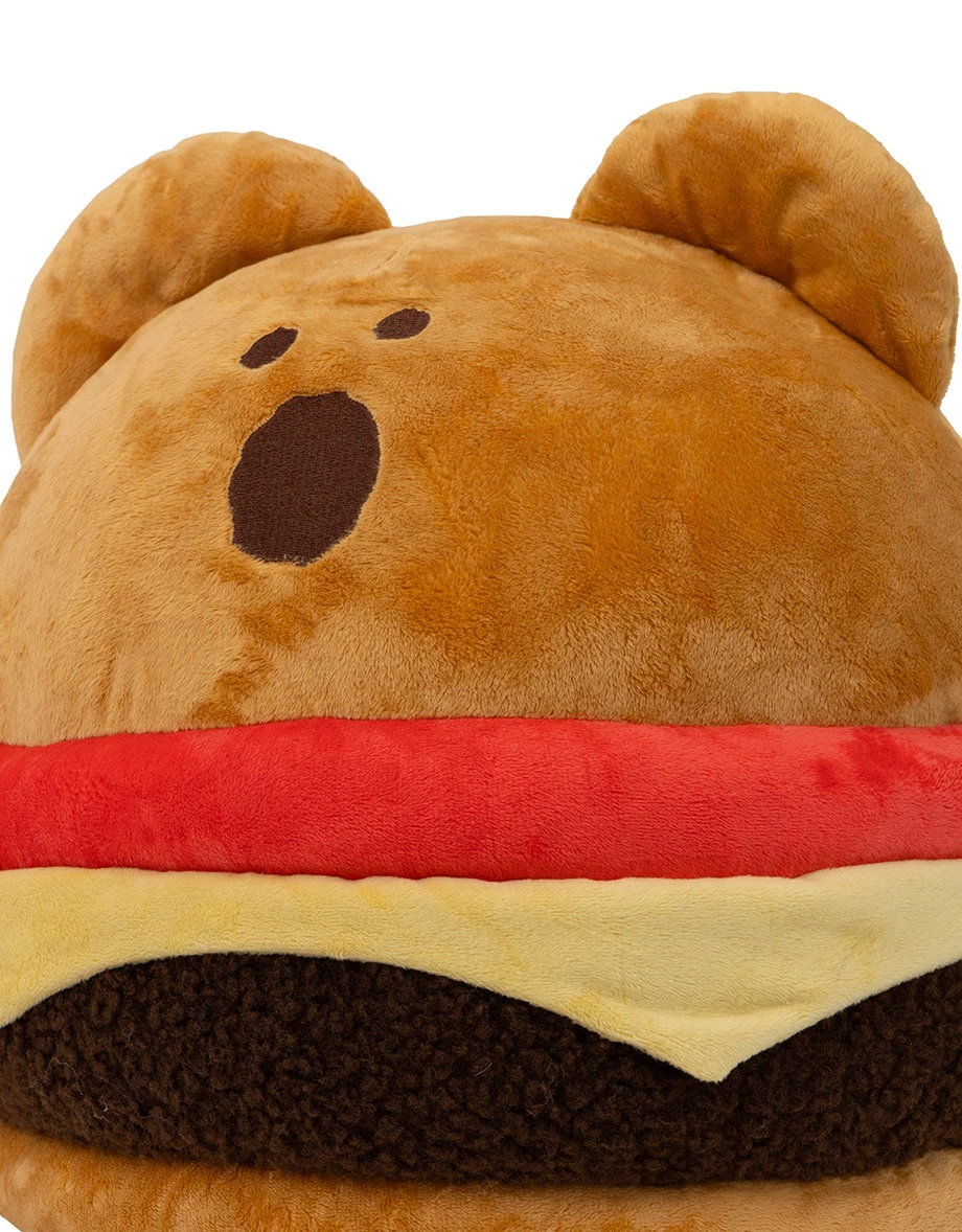 【DINOTAENG】QUOKKA Burger Shaped Cushion Bolster