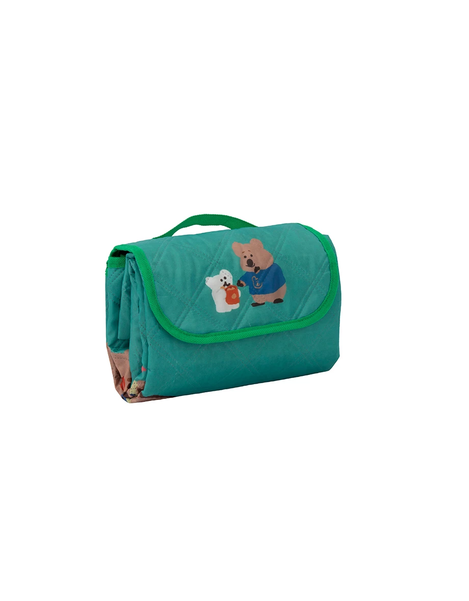 【DINOTAENG】Quilted Printed Water-Repellent Portable Picnic Mat 【DINOTAENG】Quilted Printed Water-Repellent Portable Picnic Mat