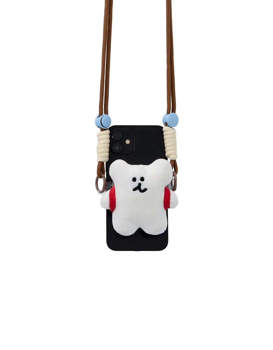【DINOTAENG】Plush Charm Lanyard Strap 【DINOTAENG】Plush Charm Lanyard Strap