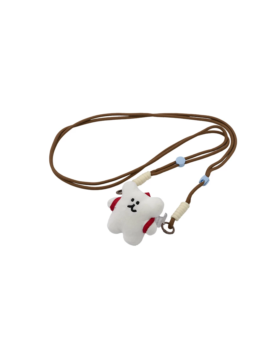 【DINOTAENG】Plush Charm Lanyard Strap 【DINOTAENG】Plush Charm Lanyard Strap