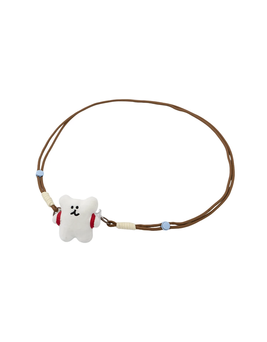 【DINOTAENG】Plush Charm Lanyard Strap 【DINOTAENG】Plush Charm Lanyard Strap