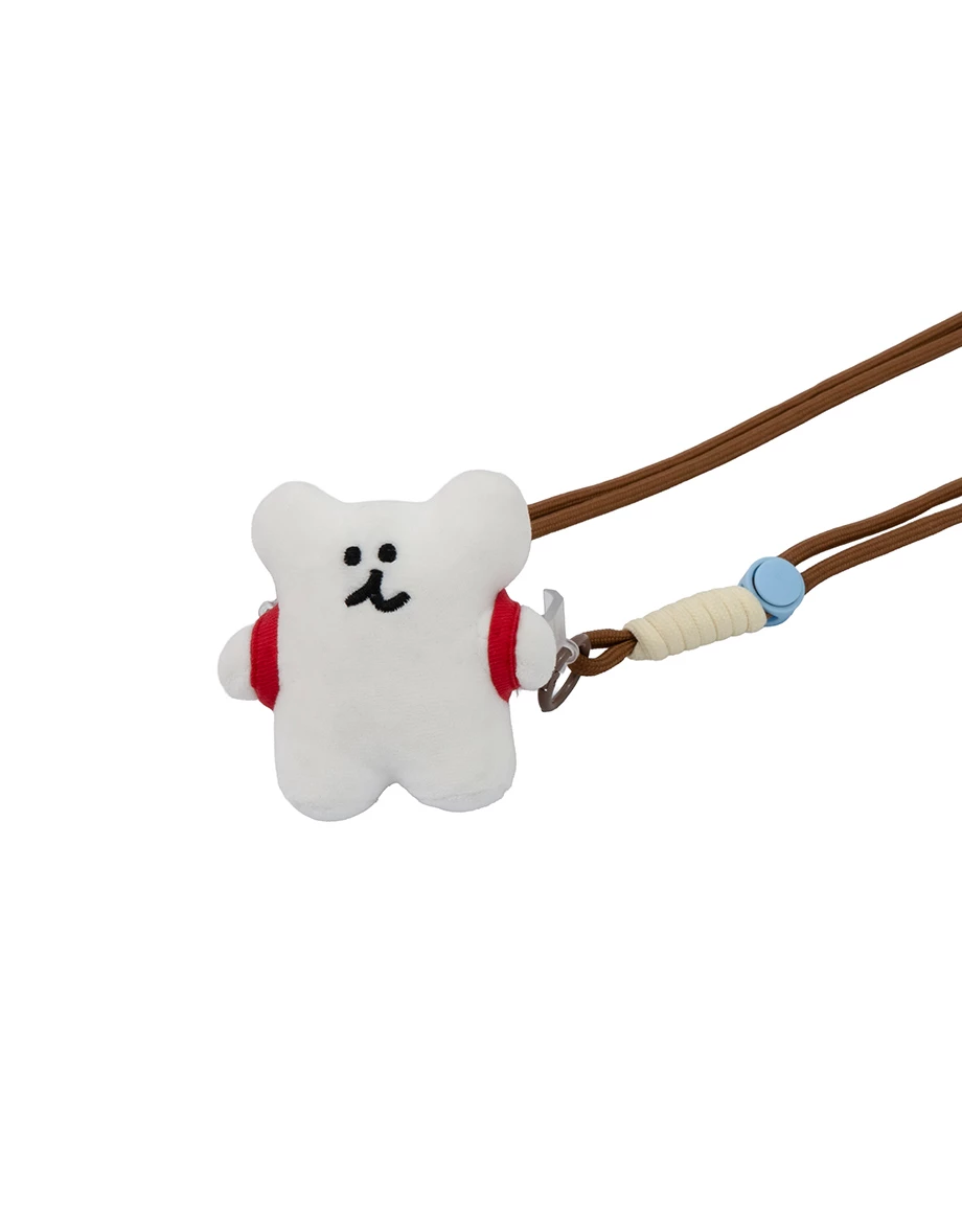 【DINOTAENG】Plush Charm Lanyard Strap 【DINOTAENG】Plush Charm Lanyard Strap