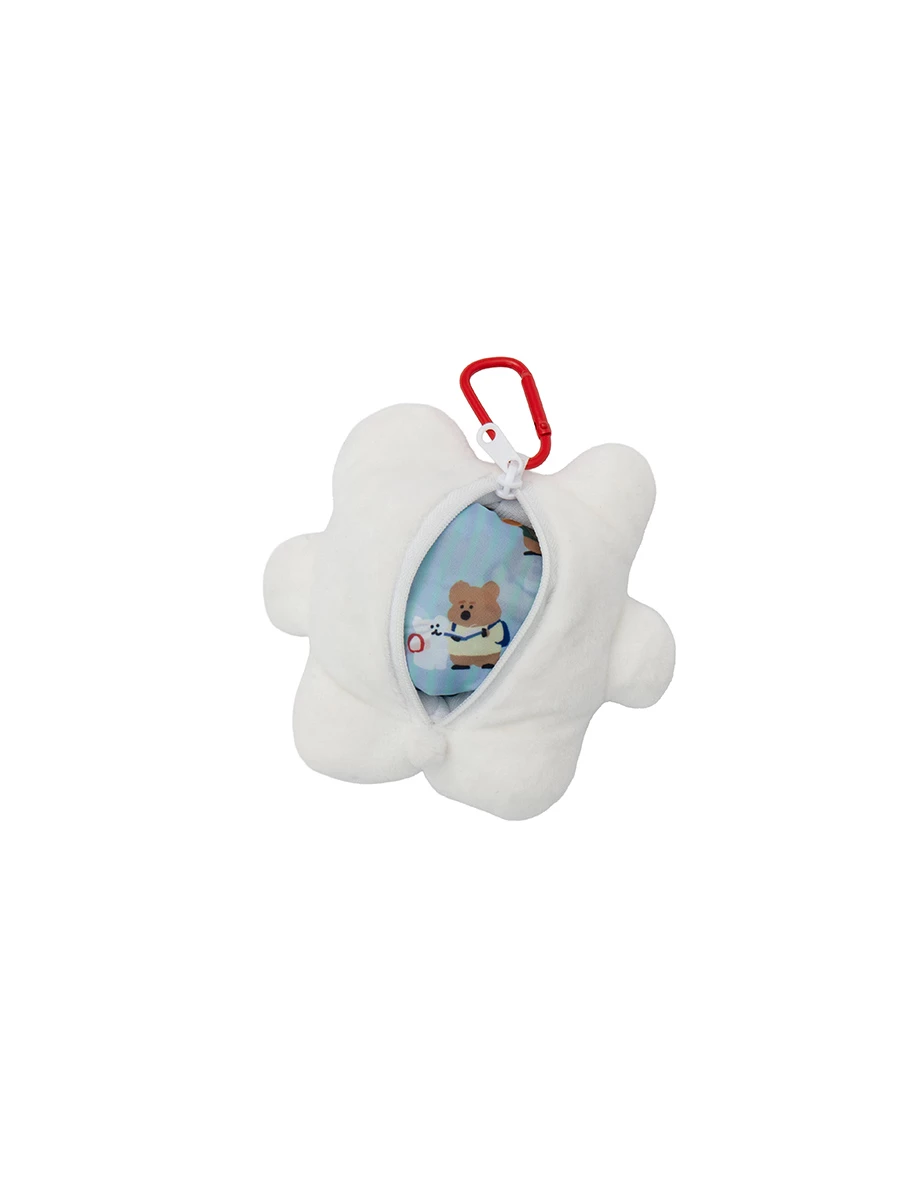 【DINOTAENG】Plush Charm with Shopping Bag