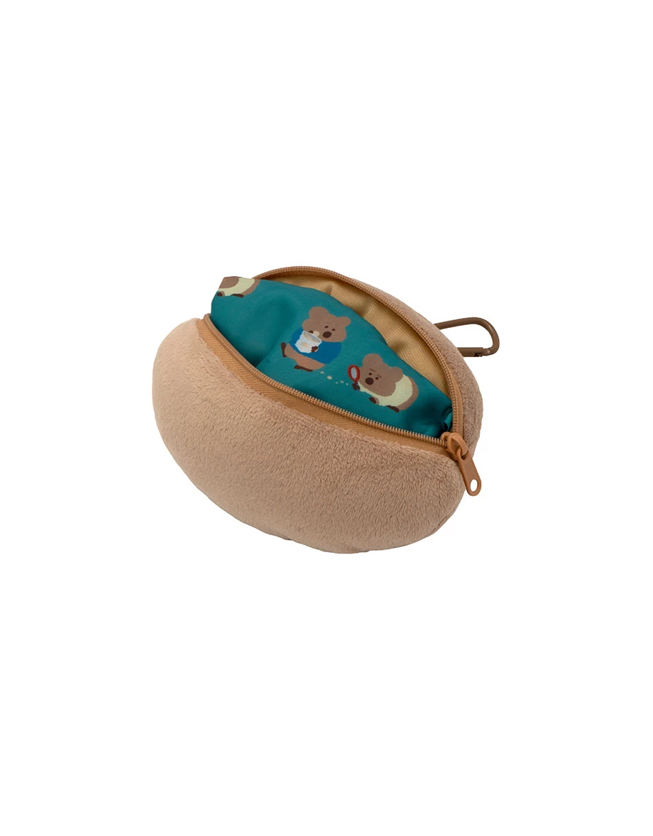 【DINOTAENG】Plush Charm with Shopping Bag