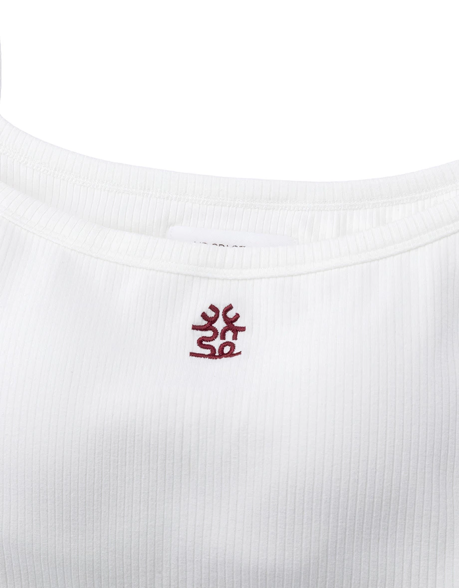 CNY CHEONGSAM QIPAO TOP Padded Bra Top Blesses Lucky Character Ribbed Camisole CNY CHEONGSAM QIPAO TOP Padded Bra Top Blesses Lucky Character Ribbed Camisole