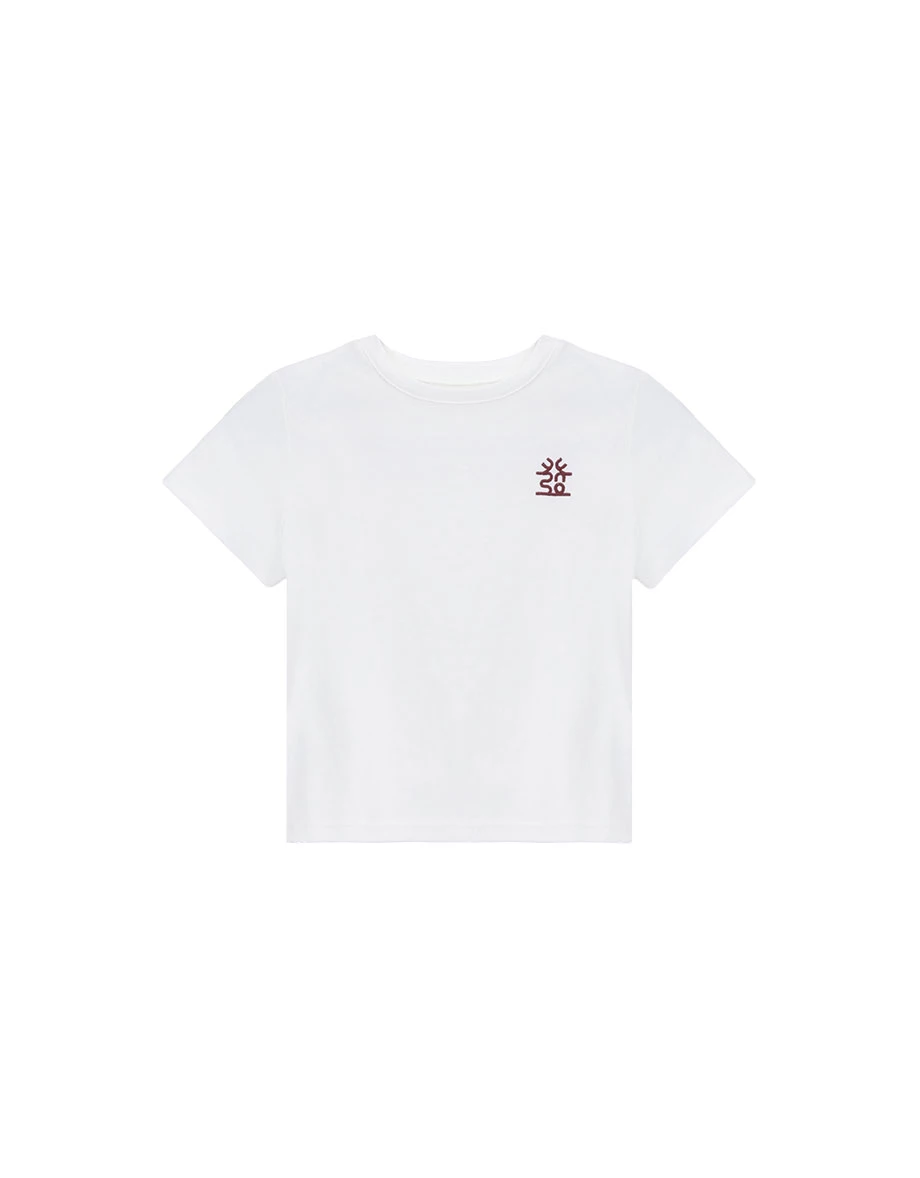 CNY CHEONGSAM QIPAO TOP Blesses Lucky Character Round Neck Short Sleeve T-Shirt (Kids) CNY CHEONGSAM QIPAO TOP Blesses Lucky Character Round Neck Short Sleeve T-Shirt (Kids)