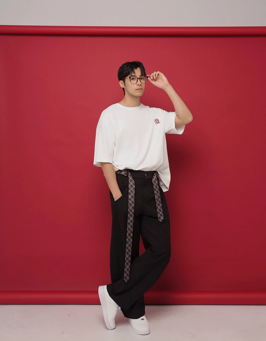 CNY CHEONGSAM QIPAO TOP Blesses Lucky Character Round Neck Short Sleeve Oversized T-Shirt (Men) CNY CHEONGSAM QIPAO TOP Blesses Lucky Character Round Neck Short Sleeve Oversized T-Shirt (Men)