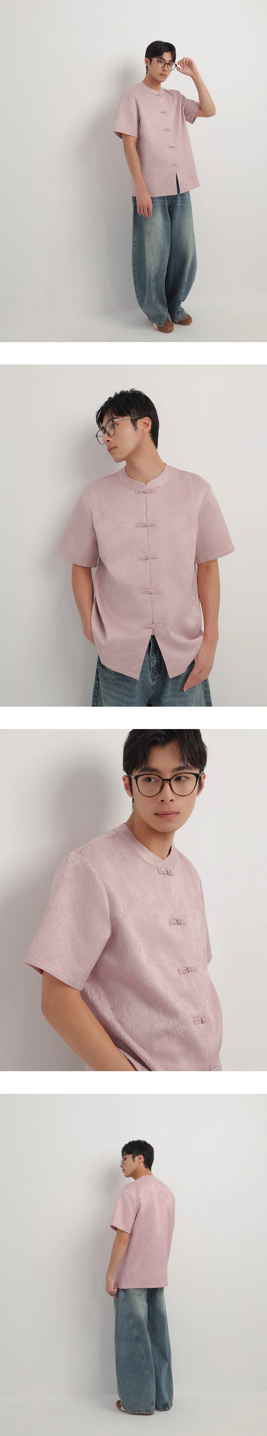 Men’s CNY Mandarin SHIRT Chinese Style Floral Satin Style ( Matching Couple Outfit for Qipao Cheongsam) Men’s CNY Mandarin SHIRT Chinese Style Floral Satin Style ( Matching Couple Outfit for Qipao Cheongsam)