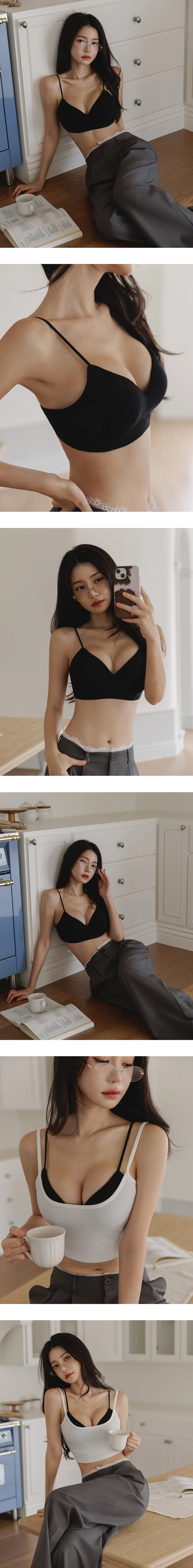 【DOUBLE PUSH lite】可外穿式無鋼圈內衣(素面款) 【DOUBLE PUSH lite】可外穿式無鋼圈內衣(素面款)