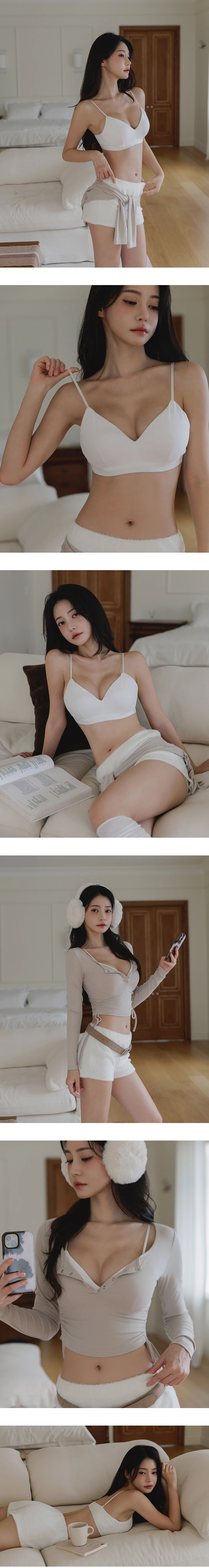 【DOUBLE PUSH lite】可外穿式無鋼圈內衣(素面款) 【DOUBLE PUSH lite】可外穿式無鋼圈內衣(素面款)