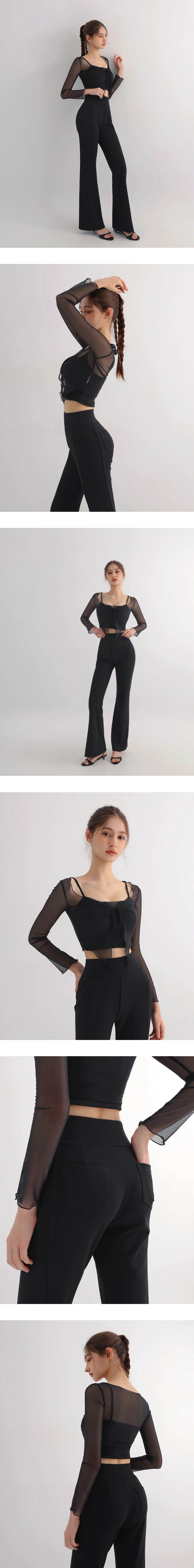 AIRY HOURGLASS Classic High Waist Bootcut Flare Pants
