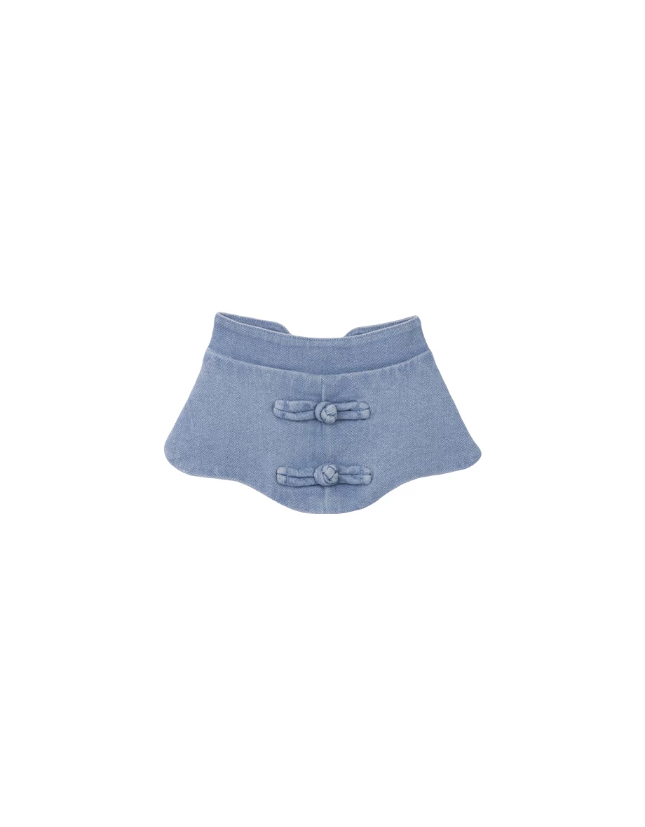 Denim Family CNY Pet Button Mandarin Collar Denim Jeans Bib ( Cat/ Dog/ Puppy Matching Item for Cheongsam Qipao Collection) Denim Family CNY Pet Button Mandarin Collar Denim Jeans Bib ( Cat/ Dog/ Puppy Matching Item for Cheongsam Qipao Collection)